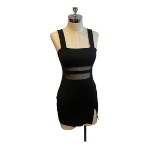 Elegant Black Sleeveless Dress